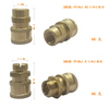 Household High-Pressure Washer Connector Water Gun Quick Water Pipe Connector Brass