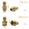 Brass Copper Quick Connect Coupler/Plugs for Pressure Washer