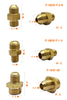 Brass Pipe Fitting Flare Type Straight Pipe Outside Wire Flares