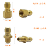 Brass Copper Quick Connect Coupler/Plugs for Pressure Washer