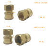 Household High-Pressure Washer Connector Water Gun Quick Water Pipe Connector Brass