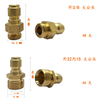 Brass Copper Quick Connect Coupler/Plugs for Pressure Washer