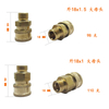 High Pressure Washer Parts Push Fit Copper Pipes Fittings Joint for Metal Water Pipe