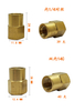 Threaded Long Nuts in Brass Copper Material